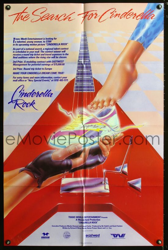 Cinderella Rock Mall Promotional Poster (unrestored)